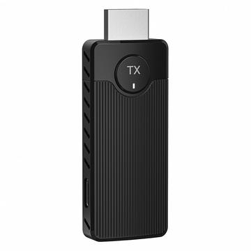 Adaptador de espelhamento de ecrã sem fios Q50 de 5GHz - 1080p - Preto