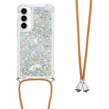 Capa de TPU Quicksand Series para Samsung Galaxy A35 - Prateado