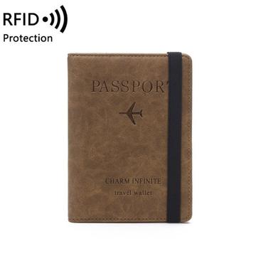Carteira de Viagem / Capa de Passaporte Bloqueadora de RFID
