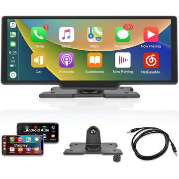 RH-W517 Ecrã CarPlay / Android Auto sem fios de 10.3" com transmissor FM e conetividade Bluetooth