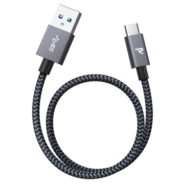 Cabo USB-C Quick Charge 3.0 Ugreen - 3A, 2m - Cinzento
