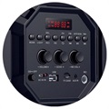 Coluna Bluetooth com RGB Eebeltec Soundbox 460 - 40W RMS - 4000mAh