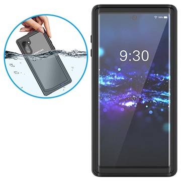 Capa Impermeável Redpepper IP68 para Samsung Galaxy Note10 - Preto / Transparente