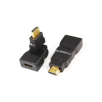 Adaptador HDMI tipo A fêmea para macho Reekin - 270°