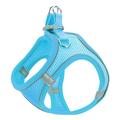 Arnês refletor para gatos/cães com trela - L - Azul celeste