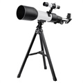 Telescópio Refrator com Tripé para Iniciantes - 90x, 60mm, 360mm