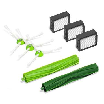 Kit de peças de substituição para iRobot Roomba i3/i4/i6/i7/E5/E6/E7 - Escova principal, escovas laterais e filtros - 8 peças