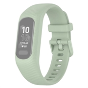 Bracelete de Substituição em Silicone com Moldura Integrada para Garmin Vivosmart 5  - Verde claro