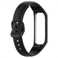 Bracelete de Substituição em Silicone com Moldura Integrada para Samsung Galaxy Fit 2  - Preto