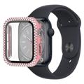 Caixa de Vidro Temperado para Apple Watch Series 7 - 45mm - Preto