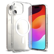 Capa Híbrida Ringke Fusion Magnetic para iPhone 15 Plus - Transparente