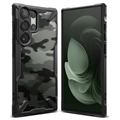Capa Híbrida Ringke Fusion X Design para Samsung Galaxy S23 Ultra 5G - Camuflagem