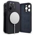 Capa Ringke Liquid Silicone MagSafe para iPhone 15 Pro Max - Azul Escuro