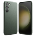 Capa de TPU Ringke Onyx para Samsung Galaxy S23 5G - Verde Escuro