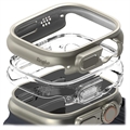 Capa Ringke Slim para Apple Watch Series 7 - 41mm - 2 Unid. - Transparente & Preto
