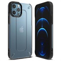 Capa Híbrida Ringke UX para iPhone 13 Pro - Translúcido / Preto