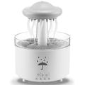 Difusor de Aromaterapia de Medusa Rotativa 300ml - LED de 7 cores, humidificador ultrassónico com controlo remoto