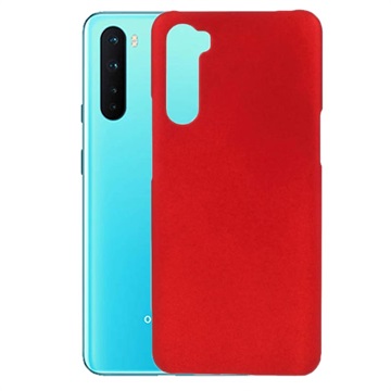 Bolsa Rígida de Borracha para OnePlus Nord - Vermelho