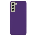 Capa Dura com Borracha para Samsung Galaxy S21 FE 5G - Púrpura