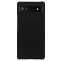 Capa em Plástico com Borracha para Google Pixel 6a - Preto