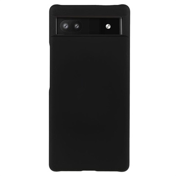 Capa em Plástico com Borracha para Google Pixel 6a - Preto