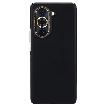 Capa Dura com Borracha para Huawei Nova 10 Pro - Preto