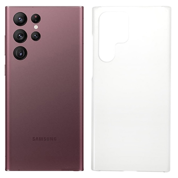 Capa de Plástico para Samsung Galaxy S22 Ultra 5G - Transparente