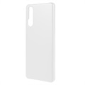 Capa de Plástico e Borracha para Sony Xperia 10 IV - Branco