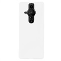 Capa Dura de Borracha para Sony Xperia Pro-I - Branco