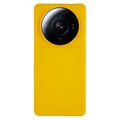 Capa Dura de Borracha para Xiaomi 12S Ultra - Amarelo