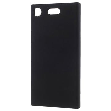 Capa Dura de Borracha para Sony Xperia XZ1 Compact - Preto