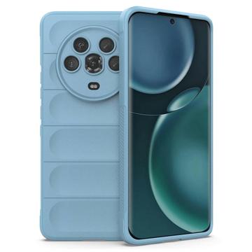 Capa de TPU Rugged Series para Honor Magic4 - Azul Bebé