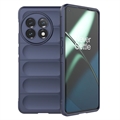 Capa de TPU Rugged Series para OnePlus 11 - Azul Escuro