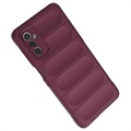 Capa de TPU Rugged Series para Samsung Galaxy M52 5G - Vinho Vermelho