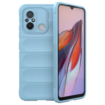 Capa de TPU Rugged Series para Xiaomi Redmi 12C/Poco C55 - Azul