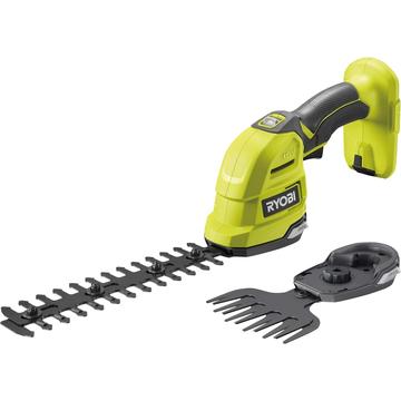 Ryobi 18V ONE+ Cordless 2 em 1 Tesoura para relva e arbustos