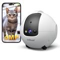 SRIHOME DH013 AI Robô Câmara Inteligente for Pet Monitor com estação de carregamento - Branco