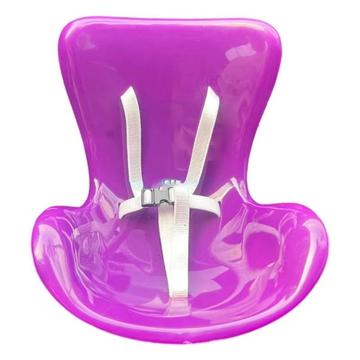 Cadeira de Segurança para Carro para Boneca Labubu 17cm - Roxo