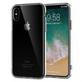Capa de TPU com Protetor Ecrã Saii 2-em-1 para iPhone X/XS
