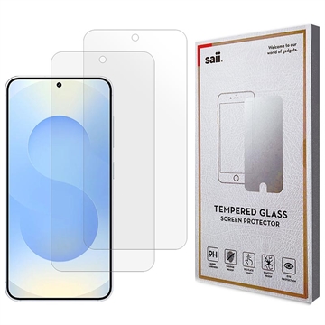 Protector de Ecrã Saii 3D Premium para Samsung Galaxy S26/S26 Pro - 2 Unidades