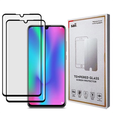 Protetor de Ecrã Saii 3D Premium para Huawei P30 - 2 Unidades