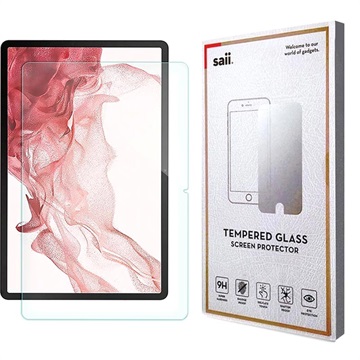 Protector de Ecrã Saii 3D Premium para Samsung Galaxy Tab S7+/S8+ - 2 Unidades