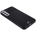 Capa de TPU Fibra de Carbono Saii para Samsung Galaxy S22 5G - Preto