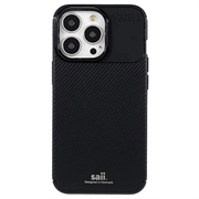 Capa de TPU e Fibra de Carbono Saii para iPhone 13 Pro Max