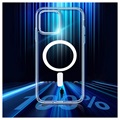 Capa Híbrida Magnética Saii para iPhone 12/12 Pro - Transparente