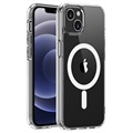 Capa Híbrida Saii Magnética para iPhone 13 Mini - Transparente