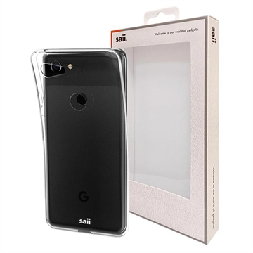 Capa de TPU Saii Premium Antiderrapante para Google Pixel 3 XL