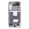Estrutura para a Parte Frontal e Ecrã LCD GH82-27520B para Samsung Galaxy S22 5G - Branco