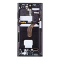 Estrutura para a Parte Frontal e Ecrã LCD GH82-27488A para Samsung Galaxy S22 Ultra 5G - Preto