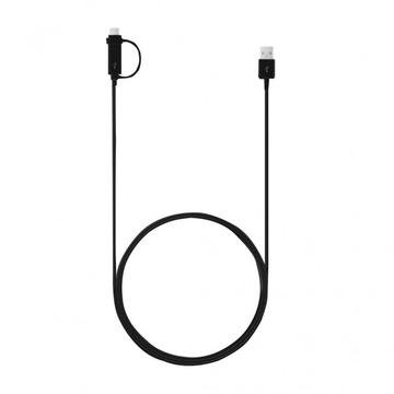 Cabo Combo Samsung EP-DG950DBE - USB-C e MicroUSB - 1.4m - A granel